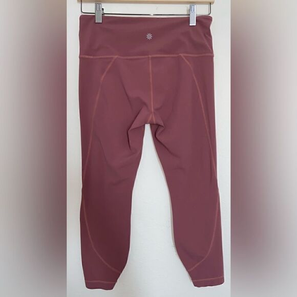 ATHLETA High Rise Cropped legging’s Size MP - Picture 2 of 13